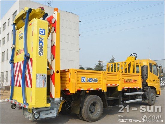 高(gāo)速公路(lù)防追尾車(chē)&nbsp;徐工(gōng)防撞緩沖車(chē)問(wèn)世